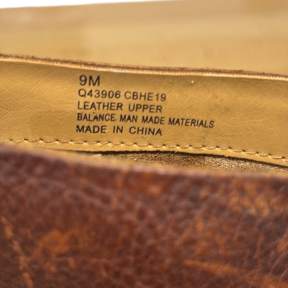 Korks Gemini Brown Distressed Leather Zip Up Ankle Boots Booties #Q43906 Size 9M - Picture 12 of 12